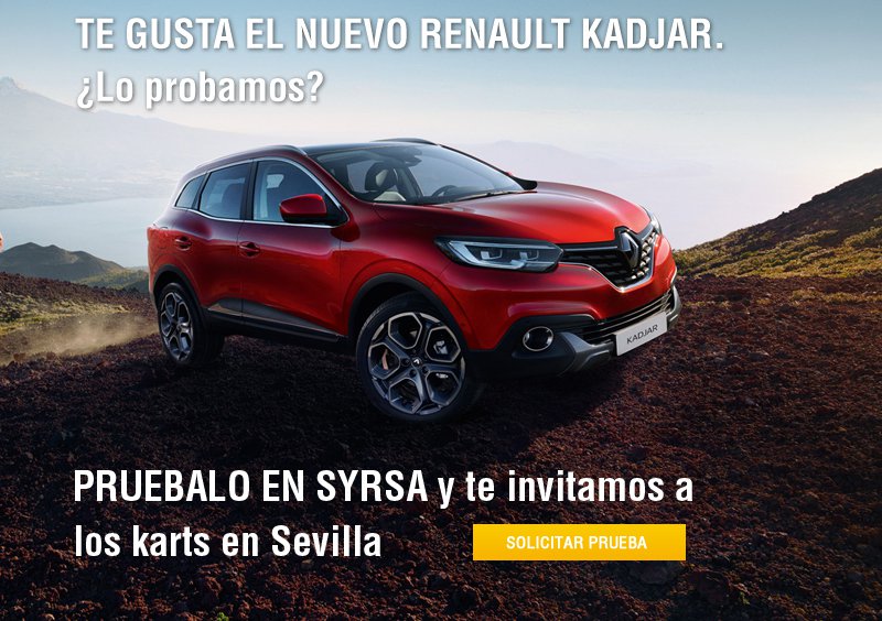 Renault Kadjar te regala una tanda de Karts en Sevilla