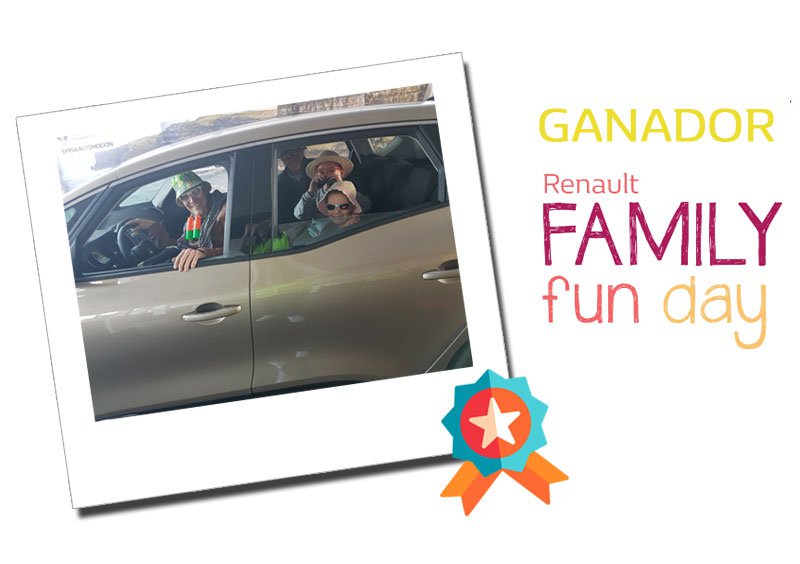 Ya tenemos al ganador del sorteo de la Renault Family Fun Day