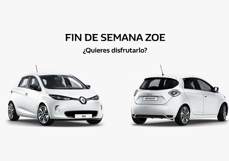 Llévate un ZOE por asistir al III Roadshow Vehículos Sostenibles de Sevilla