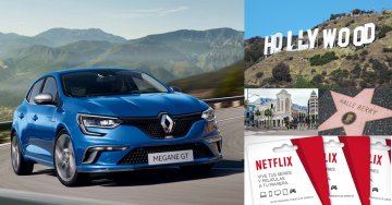 Prueba Renault Mégane y consigue un viaje a Hollywood